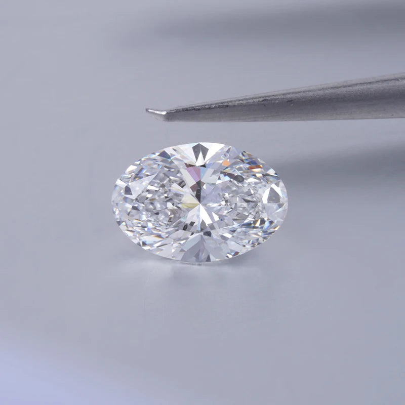 Starsgem 1.0 Ct Size Loose Lab Grown Diamond Oval Price Per Carat