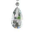 Machine Cut Teardrop Pendants Crystal Chandelier Parts Accessories for Lighting MegaBDM