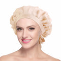 Fashion Beauty Silky Sleep Cap for Hair Cover Logo Bonnet Hair Bonnet Women Wholesale Satin Bonnet