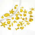 Wholesale Fashion 18K Gold Plated Stainless Steel Butterfly Minimalist DIY Charm Jewelry Making Beaded Necklace Bracelet Party