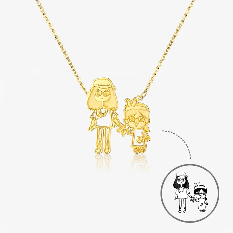 Customized Logo 925 Sterling Silver Custom Name Necklace