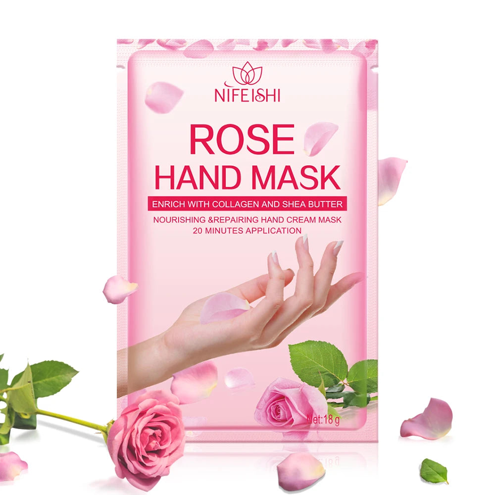 Factory Wholesale Hot Sales Natural Hand Skin Care Whitening Moisturizing Hand Mask