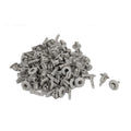 Gray 7mm Hole Dia Plastic Rivet Fastener Clips Vehicle Truck Specific Durable and Stylish