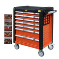 Srunv Hot Sale 7 Drawers Garage Storage Chests Steel Mechanic Roller Tool Cabinet Trolley With Tools MegaBDM