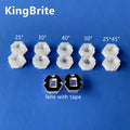 with Double-sided Tape 15mm 5050 Lens Waterproof Led Lens 20/30/45/60/oval Beam Available