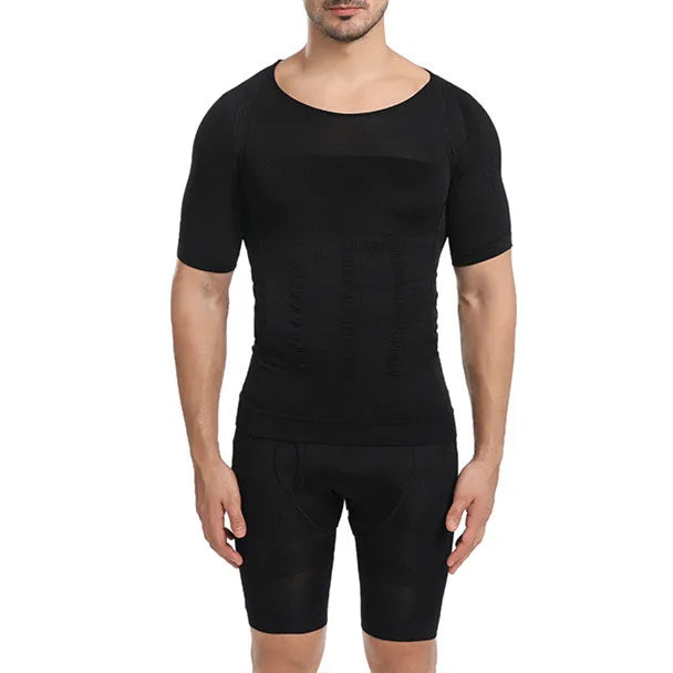 Best Selling Custom Compression Shaper Slimming Gynecomastia Undershirts Shirt Gym Clothing Men Tank Top