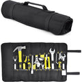 Customized Logo Waterproof Portable 17L Rolling Tool Bag with Heavy Duty BBQ Tools Gift Set for Men Polyester Lining