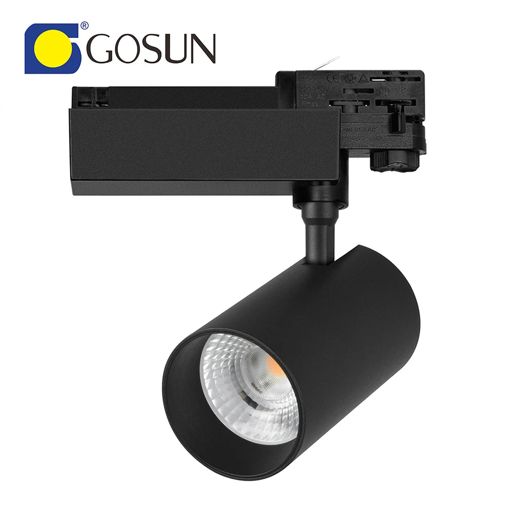 DALI Dimmable Track Light External Driver Ceiling Adjustable Suspended Spotlight Led Track Lights with 5 Years Warranty