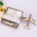 Wedding Gift Party Favors Metal Airplane Beer Bottle Opener Plane Shape Openers