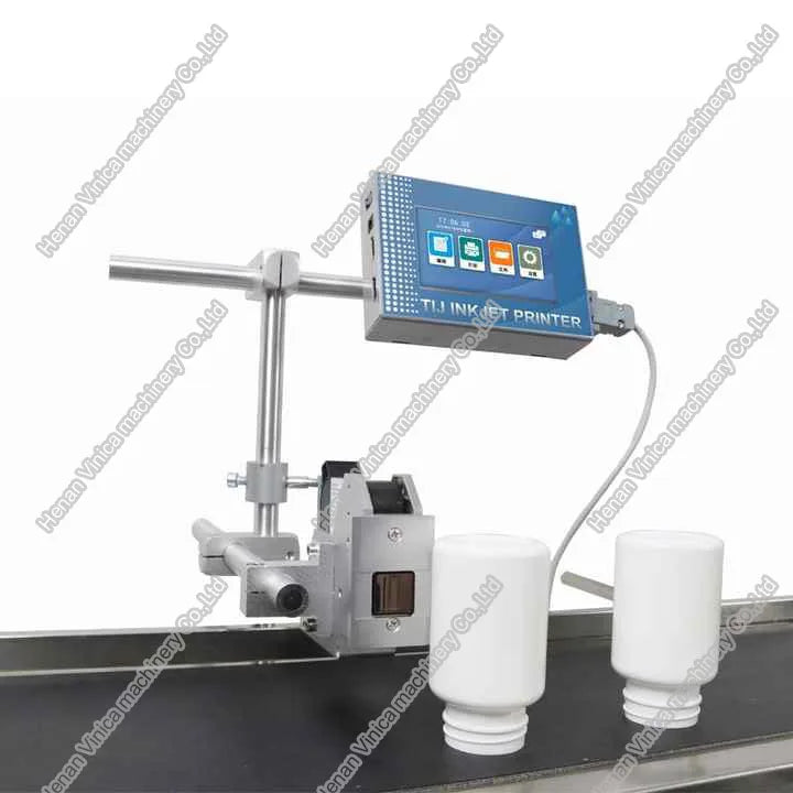 Cheap Price TIJ Inkjet Printer Online Date Printing Machine for Bottle Cans Plastic Bags