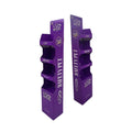 Hot Selling Foldable Eco-Friendly Cardboard Dog Poop Bags Point of Sale Display Stand with Recycled Materials