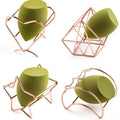 1pc Soft Makeup Sponge Holder Foundation Egg Powder Puff Bracket Display Cosmetic Puff Bracket Alloy Drying Rack