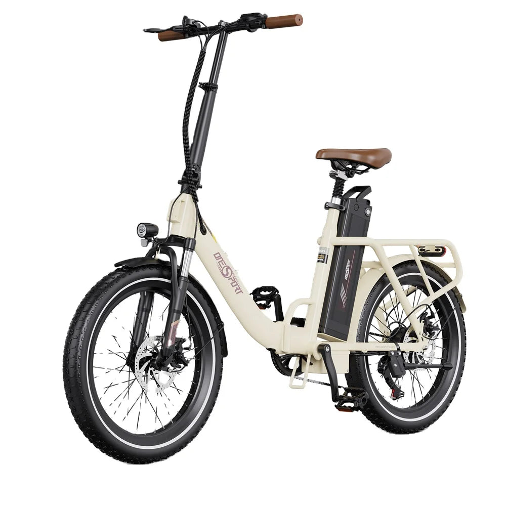 ONESPORT OT16 250W Motor 48v Road Electric Bicycle Foldable Portable City Cycle for Adults 7 Speed Folding EBike 7 Speed Gears MegaBDM