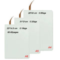 Office Decor A4/A5/A6 Sublimation Blank Printable Note Book for Business/School/Daily Use