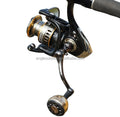 Good Sale Freshwater Fishing Reel 5.2:1 EVA Metal Grip 2000 7000 Spinning Fishing Reel Carrete Giratorio for Freshwater