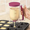 Baking Supplies Pancake Batter Dispenser With Measuring Label Kitchen Accessories