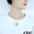 Wholesale Ecg Heartbeat Pendant Necklace Jewelry for Girls