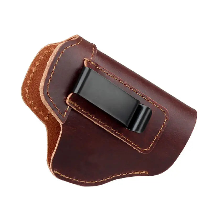 Tactical Gun Holster Leather Holster Concealed Gun Holster Bag for Hunting and Self-Defense