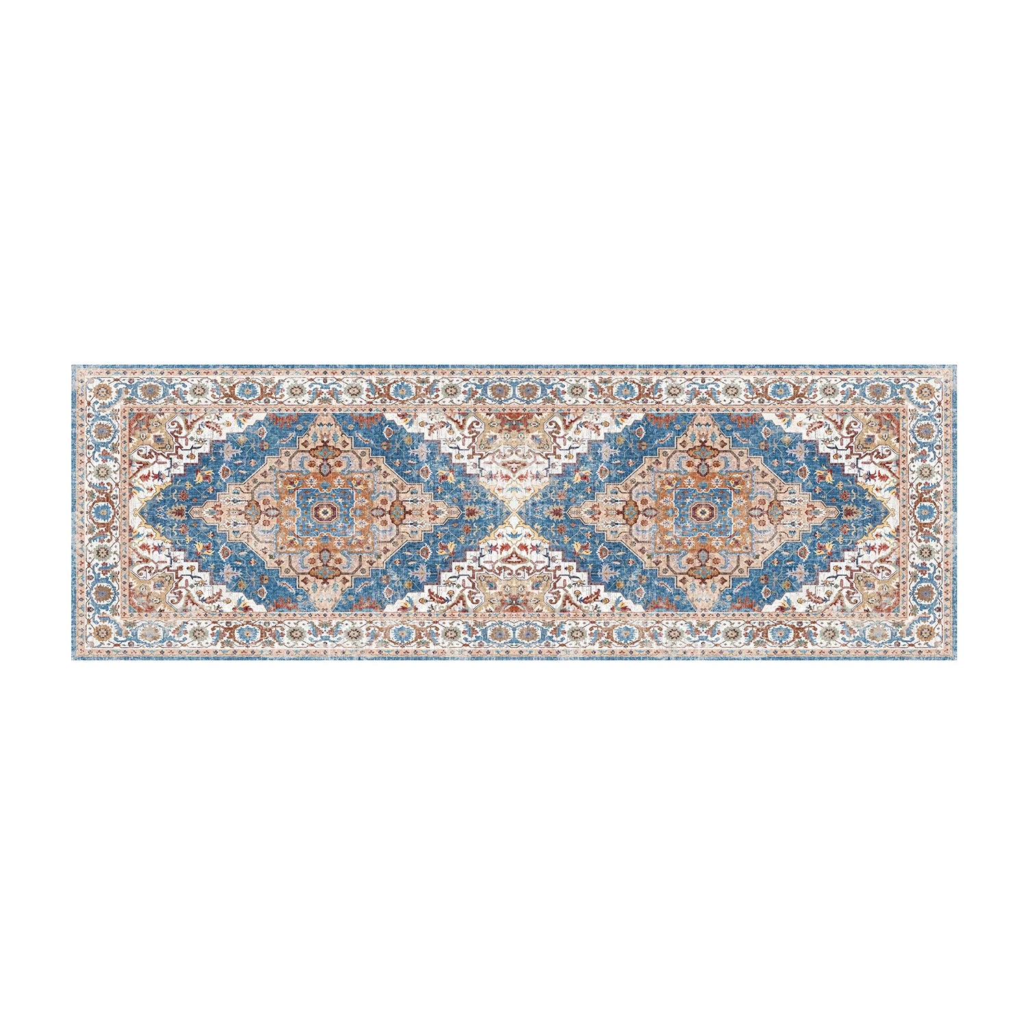 Washable carpet mat Runner 2x6 Kitchen Non-Slip Long Runner carpet mat for Hallways