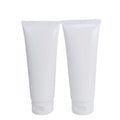 Eco Friendly Cosmetic Glossy White Face Wash Cream Lotion Bio Plastic 4oz Squeeze Sugar Cane Soft Touch Tube with Flip Top Lid