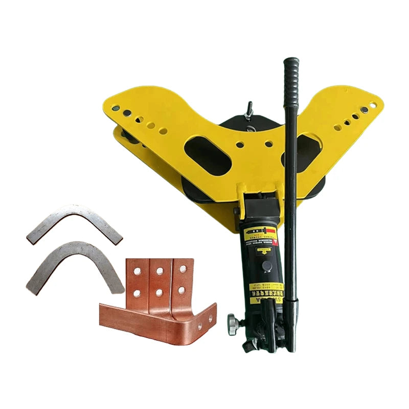 SWP-10A Heavy-Duty Portable Electric Bus-Bar Bending Tool 2-in-1 Folding Bender Machine Vertical Horizontal Hydraulic Tools