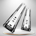 AOLISHENG Heavy Duty Triple Extension Ball Bearing Drawer Slides Full Extension Side Mounting Industrial Rail Kitchen Outdoor