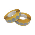 Sliver Single Sided Duct Cloth Tape Die Cutting Nature Rubber Adhesive Dots for Paint Masking