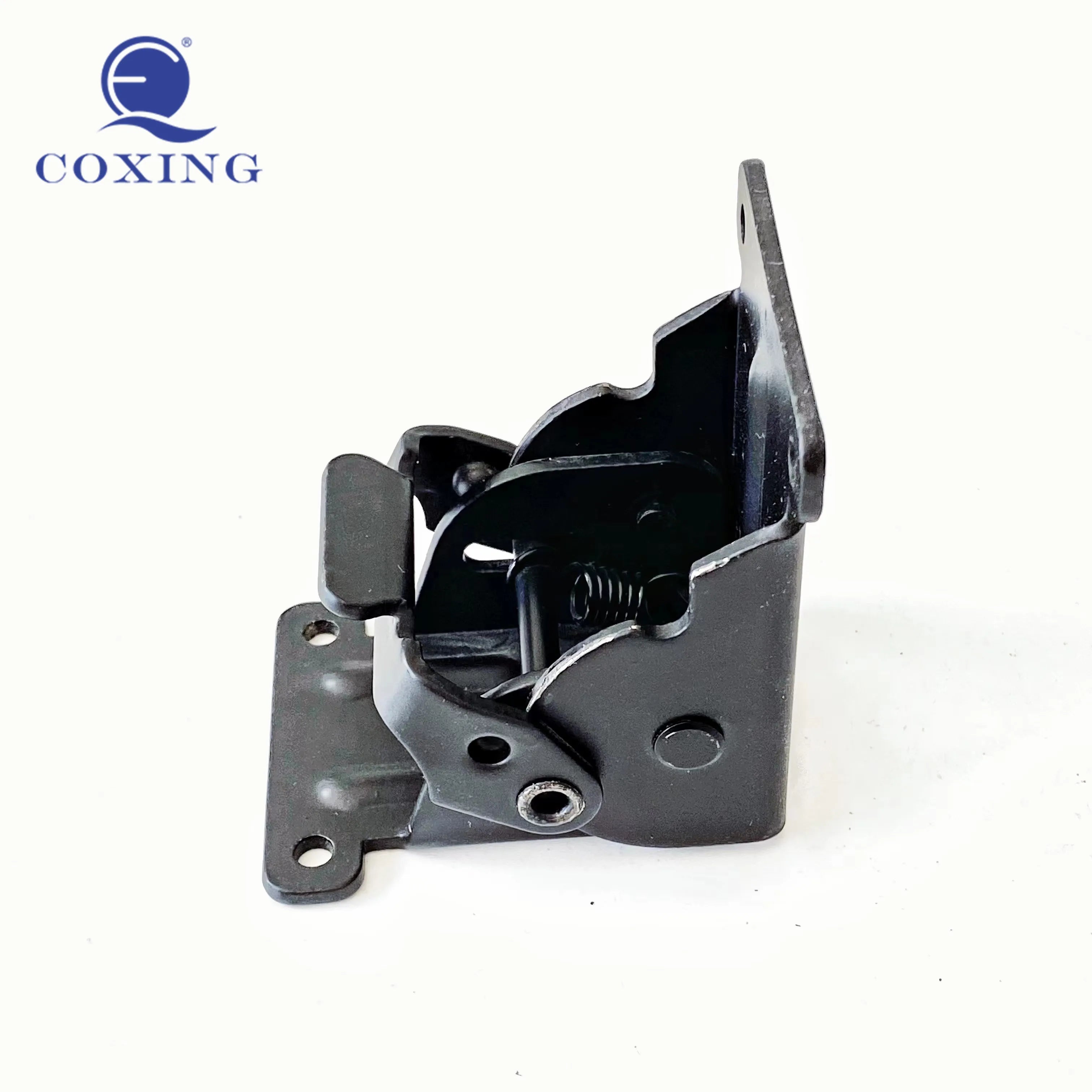 Black Cabinet Folding Table Legs Hinge Bracket Folding Chair 90-Degree Self-Locking Stealth Bracket