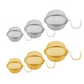 Food Grade Stainless Steel 304 18/8 Mesh Tea Infuser Ball Tea Strainer Tea Filter with Chain
