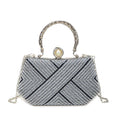 Wholesale Drilling Evening Bags Women Fashion Purse Female Handbag Designer Luxury Party Clutch Chain Strap Pearl PVC 2025