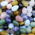 Good Quality Wholesale Sale Egg Shape Natural Healing Crystal Gemstone Material for Jewelry Making