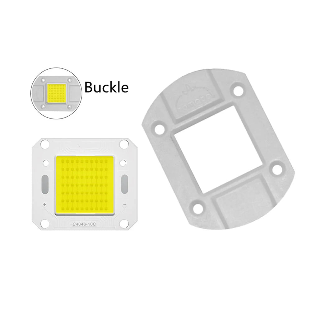 High Power DC 30V Aluminum PCB LED Module 100W 4046 COB Chip Epistar CRI 80 6000K for LED Floodlight