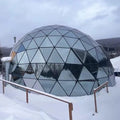 Glass Igloo Dome Glamping Tent With Double Glass for Event Reception
