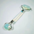 2026 2025 Private Label genuine natural nephrite facial Opalite face roller and gua sha massager set skin massage roller