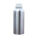1000ml Shiny Silver Aluminum Bottle Metal Bottle for Essential Oils Flavors Solvents with PP Tamper Evident Screw Cap