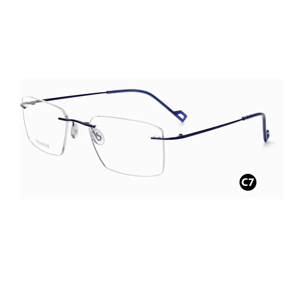FEROCE 2022 Low Price Rimless Glasses Frames Optical Glasses