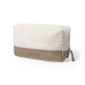 Custom with Logo Zipper Letter Pouch Fashion Style Large Capacity Cosmetic Makeup Organic Cotton Canvas Travel for Toiletry Bags
