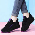 In Stock Factory Woman Cheap Breathable Custom Sock Shoes Walking Sports Shoes Ladies Wedge Sneakers