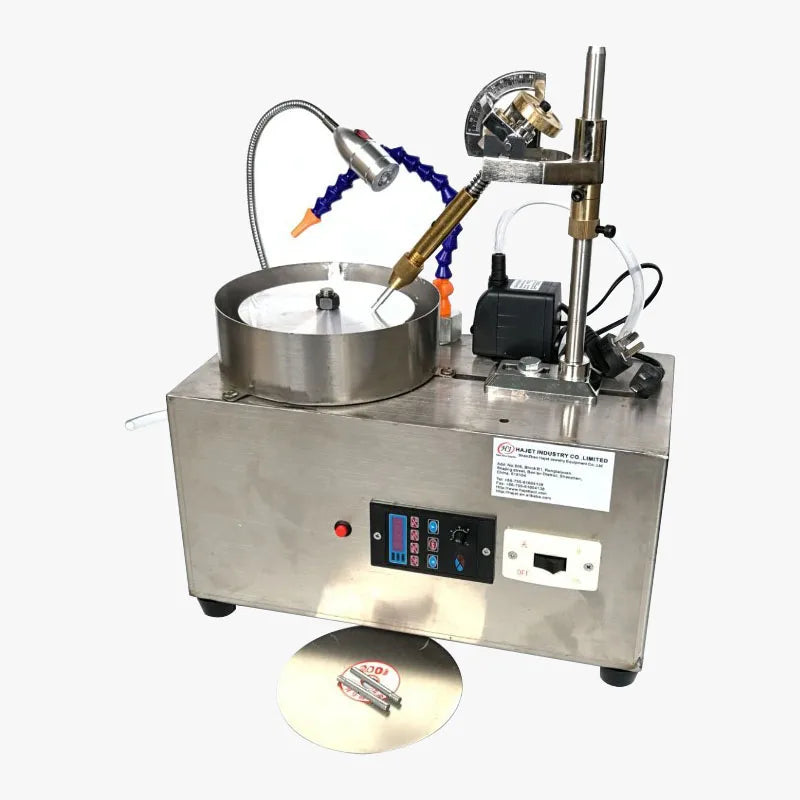 Hajet Top Sale Jewelry Making Gem Facet 2800RPM Speed Control Gemstone Faceting Machine