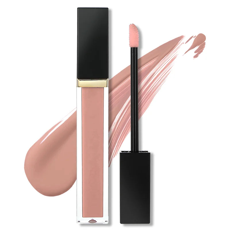OEM/ODM Wholesale Private Label Makeup Liquid Lipstick Lipgloss  Girl Shining Long Lasting Moisturizing Glitter Lip Gloss