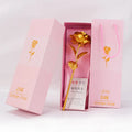 Hot Seller Gold Foil Rose Gift Box 24K Valentine's Day Gift