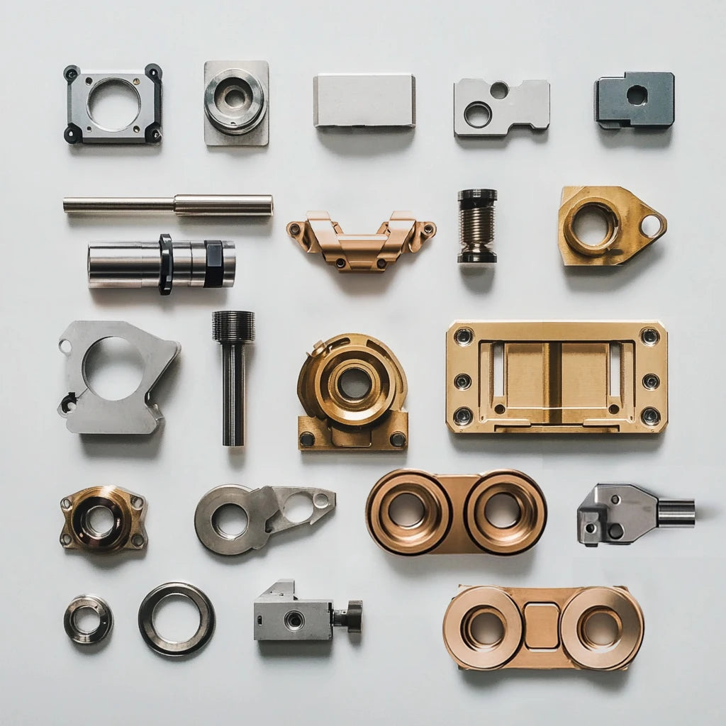 Customizable Precision Metal Parts CNC Machining Milling Aluminum Brass Steel Rapid Prototyping Stainless Steel Drilling Made