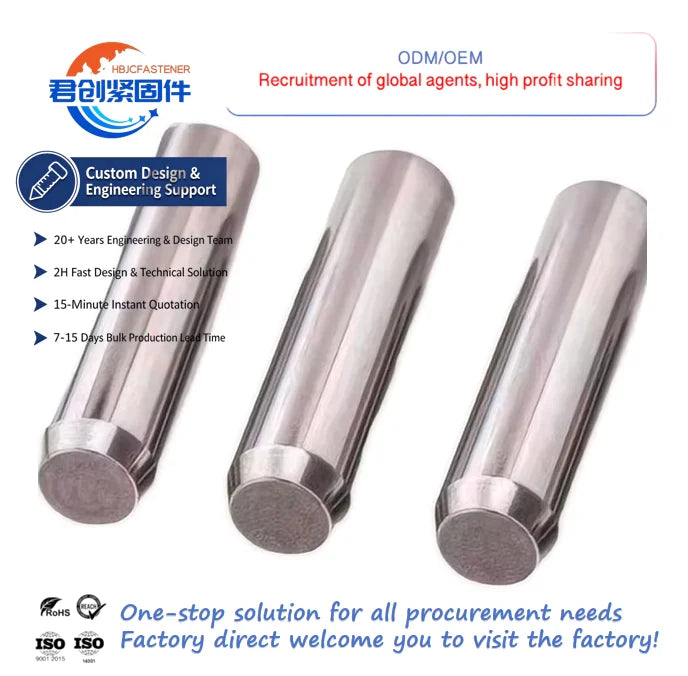 Cylindrical Dowel Pin DIN6325/ISO8734 Customized Size Stainless Steel/Carbon Steel Dowel Precision Positioning Fixing Pin