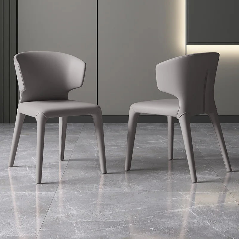 Italian Light Luxury High-End Dining Chair Home Simple Modern Casual Designer Restaurant Back Dining Chair