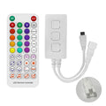 USB SP611E WS2812b Remote Control RGB Pixel LED Strip Dream Color Music Sync BT APP Customizable Logo DC 5V/12V/24V SPI Dimmers