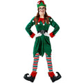 Women Christmas Costume Adult Xmas Santa Claus Cosplay Fancy Dress Elf Outfit