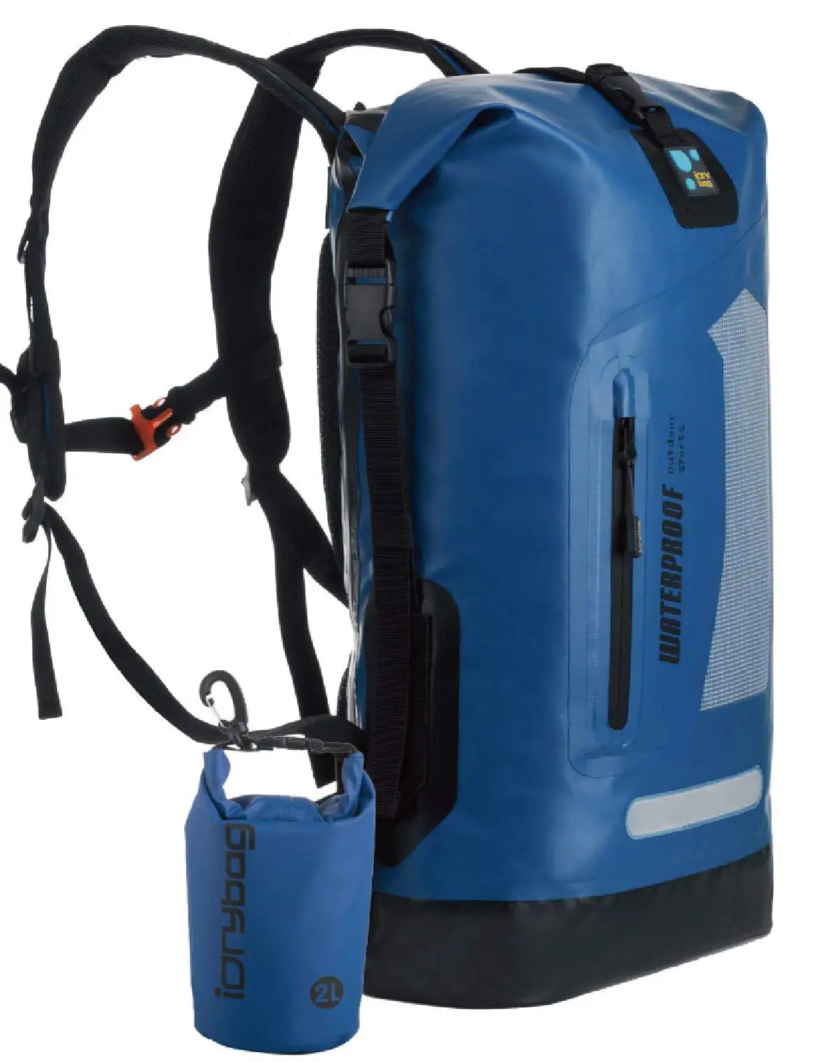 OEM Custom Logo Floating Roll Top Dry Backpack PVC Waterproof Bag for Boating Hiking and Kayaking Outdoor Sports Gear