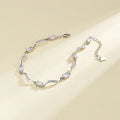 Korean Fashion Refined Camellia Simple 925 Silver Bracelet