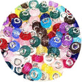 Rhinestone Large Hole Beads Multi-color 14mmdiy Handmade European Bracelet with Glass Beads