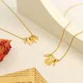 Personalized Many Irregular Gold Bullion Bars Pendant Gold Chain  Women Stainless Steel Choker Necklace Bijoux Acier Inoxydable
